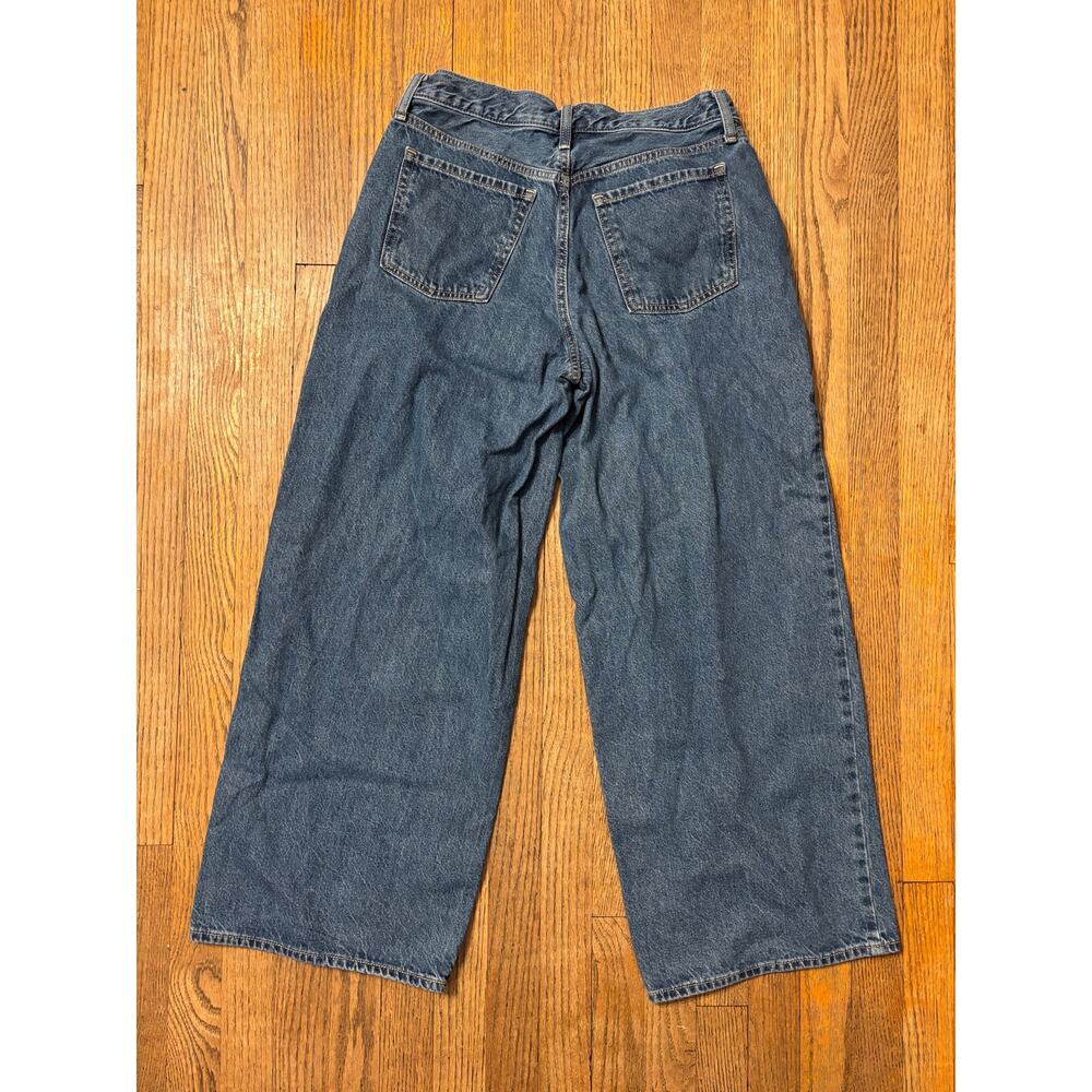 Old Navy WOW Baggy Wide Leg Jeans Size 8 Mid Rise Loose Fit - Picture 5 of 8